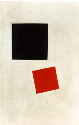 Kazimir Severinovich Malevich - Black Square and Red Square