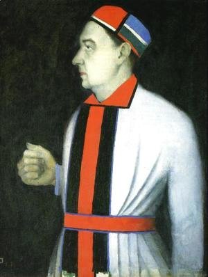 Kazimir Severinovich Malevich - Portrait of Man