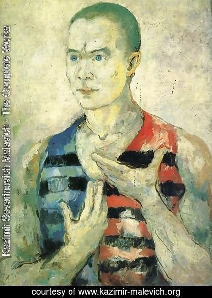 Kazimir Severinovich Malevich - Portrait of a Youth