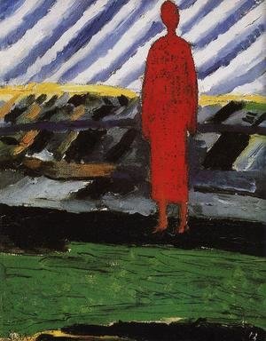 Kazimir Severinovich Malevich - Red Figure