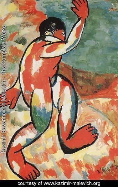 Kazimir Severinovich Malevich - A Bather