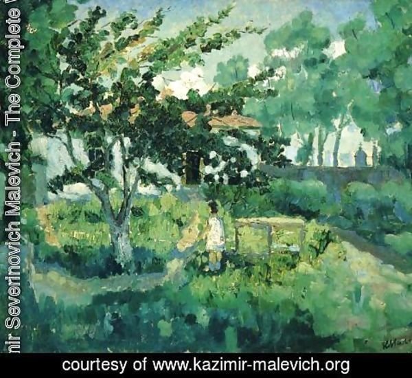 Kazimir Severinovich Malevich - Summer Landscape