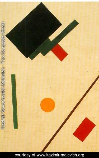 Kazimir Severinovich Malevich - Suprematist Composition 1915