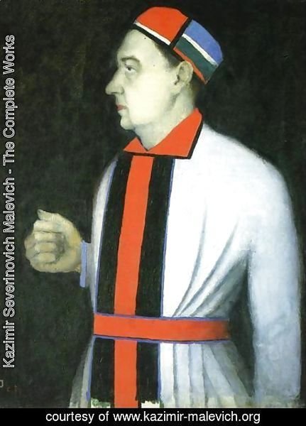 Kazimir Severinovich Malevich - Portrait of Man