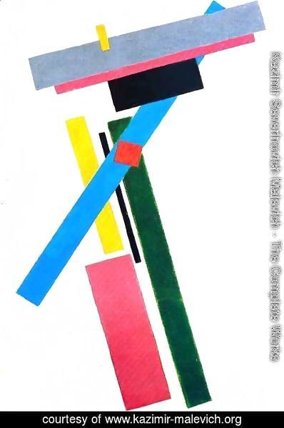 Kazimir Severinovich Malevich - Suprematistic Construction