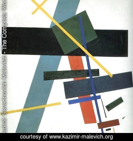 Kazimir Severinovich Malevich - Suprematism 5