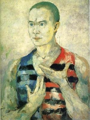 Kazimir Severinovich Malevich - Portrait of a Youth