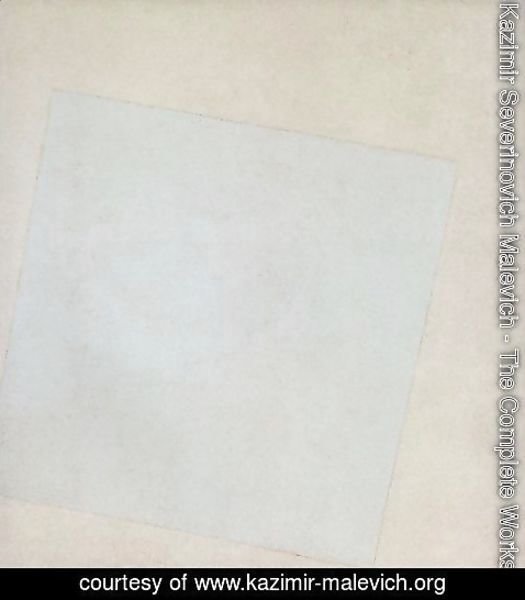 Kazimir Severinovich Malevich - Suprematist Composition White on White