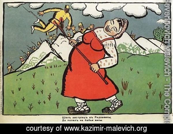 Kazimir Severinovich Malevich - Austrian went into Radziwill