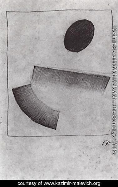 Kazimir Severinovich Malevich - Magnetic Suprematism
