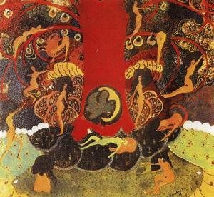 Kazimir Severinovich Malevich - Oak and dryads