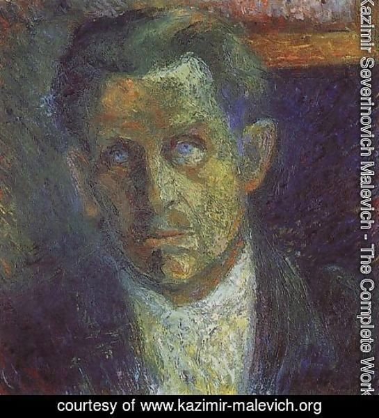 Kazimir Severinovich Malevich - Portrait of Ivan Kliun 2