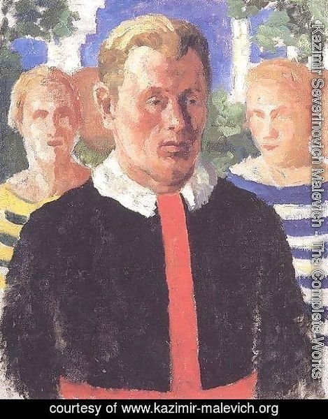 Kazimir Severinovich Malevich - Portrait of a Man 3