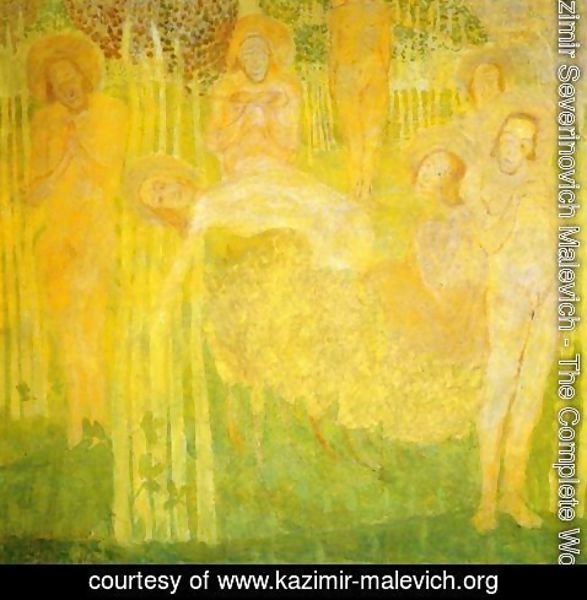 Kazimir Severinovich Malevich - Sketch for fresco