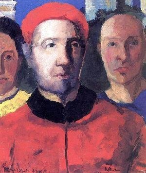 Kazimir Severinovich Malevich - Triple portrait