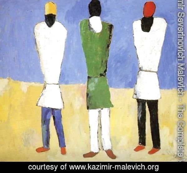 Kazimir Severinovich Malevich - Peasants