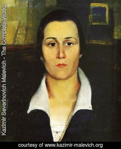 Kazimir Severinovich Malevich - Portrait Of A Woman