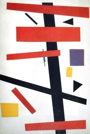 Kazimir Severinovich Malevich - Suprematism (Supremus N50)