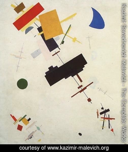 Kazimir Severinovich Malevich - Suprematism (Supremus N56)